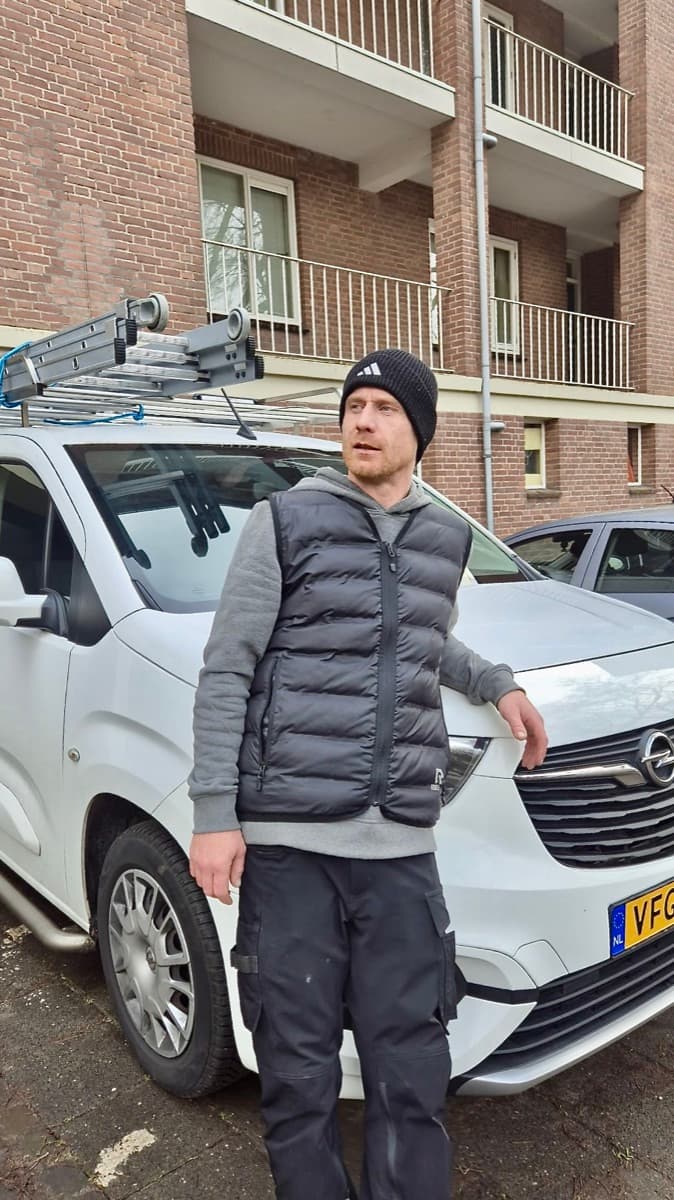 Ad van der Zande, eigenaar Van der Zande Schoonmaakdiensten